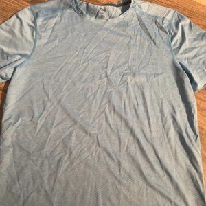 Nike Men's Athletic T-Shirt Light Dri-Fit Short-Sleeve Shirt-Gray-L